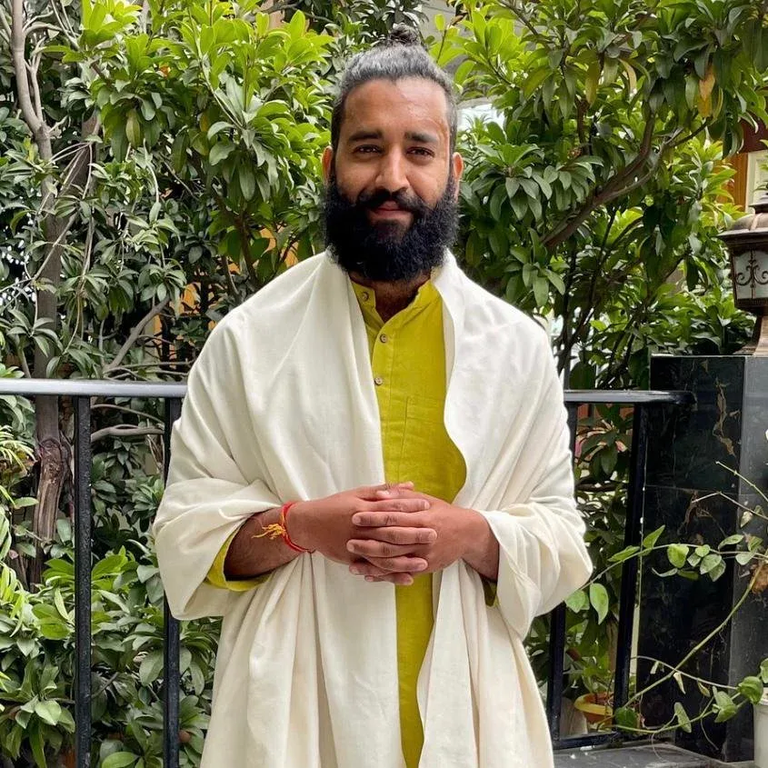 Abhishek Pokhriyal - Founder and Lead Teacher of Ganga Yogshala